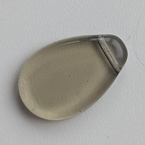 Smoke Teardrop Gemstone